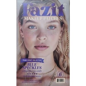 Fazit Blue Speckles Makeup Patches